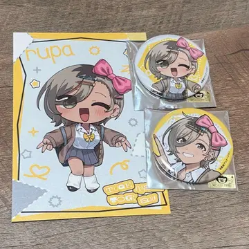 걸즈 밴드 클라이 보크스 아키하바라 헤이세이 갸루 캔뱃지 루파