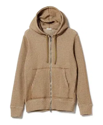 Seagreen 와플 집업 후드티 타트라스