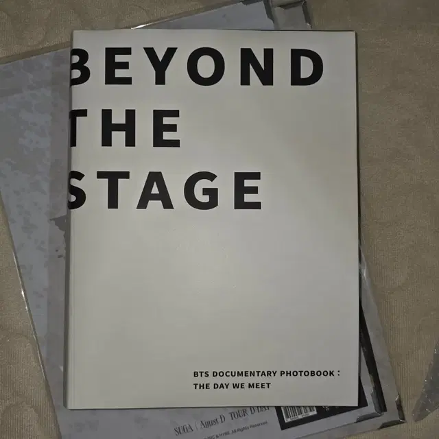 bts 방탄 방탄소년단 Beyond The Stage 포토북