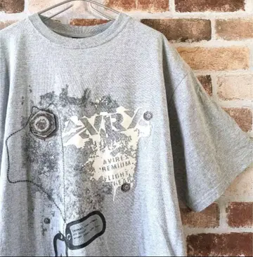 [ USA ] 아비렉스 AVIREX 반팔 셔츠 빅 사이즈 L