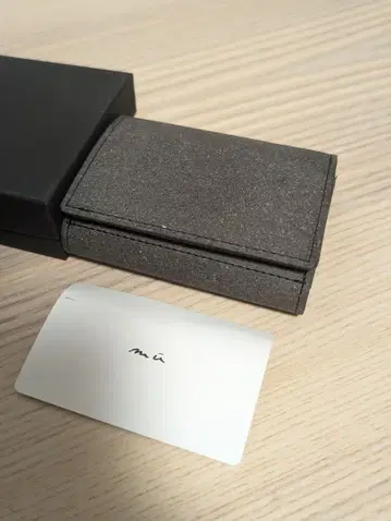 새상품 mu 컴팩트 지갑 3단 폴더형 지갑