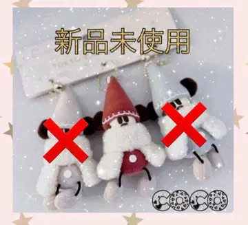 디즈니 크리스마스 릴린린 참 빨간색 레드 단품