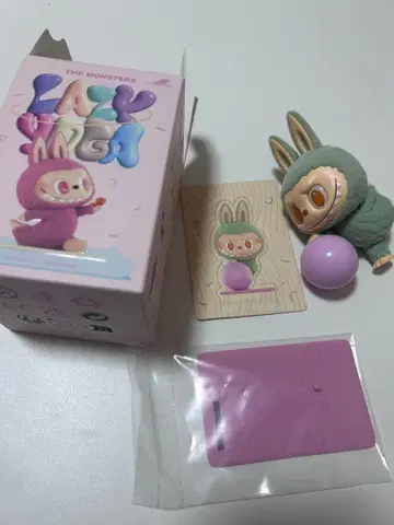 POPMART LABUBU Lazy Yoga 시리즈