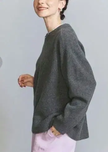 뷰티&유스 유나이티드 애로우즈 울 캐시미어 크루넥 니트