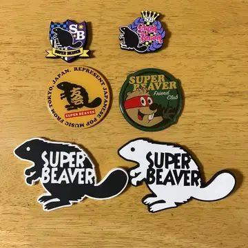 SUPER BEAVER 마그넷 6종 세트