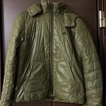 [ used 새상품급 ] 여성용 아디다스 패딩 자켓 방한복 OT사이즈