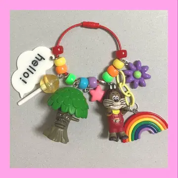 딸랑딸랑 키링 니코니코푼