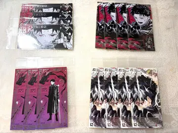 카구라바치 금박 스티커 13장