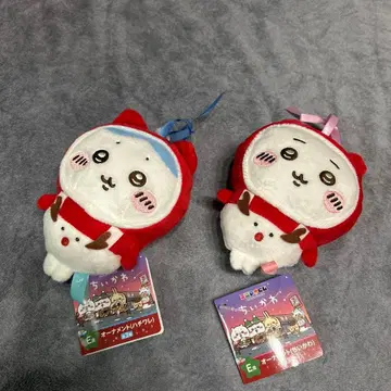 치이카와(먼작귀) E상 오너먼트 2체 세트 치이카와 하치와레