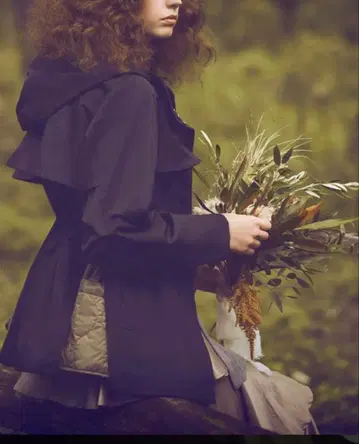 루이엘 레이어드 스포티 후드티 자켓 블랙 S 플럼