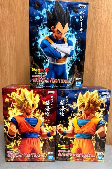 드래곤볼 Z 버닝 파이터즈 피규어 세트 손오공 베지터