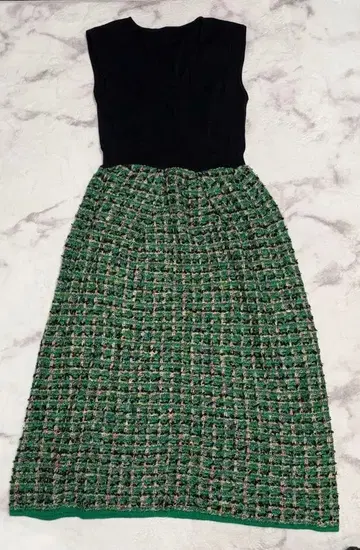 그레이스 콘티넨탈 트위드 원피스