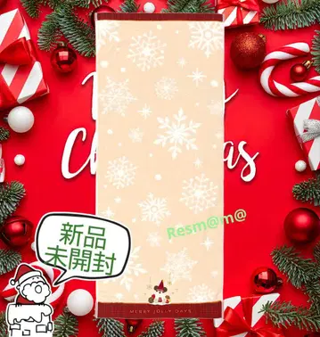 릴린린 페이스 타월 디즈니 크리스마스 2025