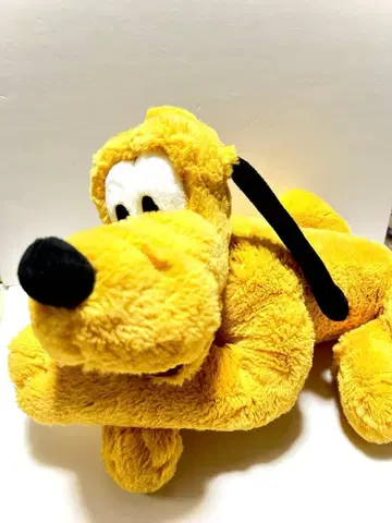 [ 새상품급 미사용 ] 디즈니 플루토 초기 모델 정품 큰 봉제 인형