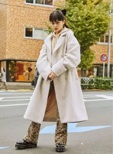 jouetie 오버 체스터 코트