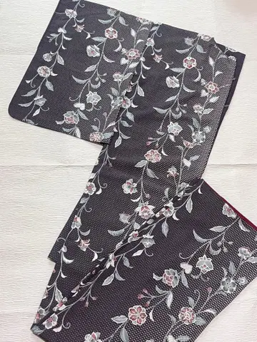 워셔블 기모노 도우누키 재단 폴리에스테르