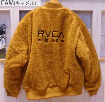 RVCA 카멜 보아 자켓 S 사이즈