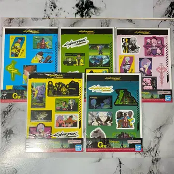 cyberpunk 사이버 펑크 제일복권 G상 다이컷 스티커