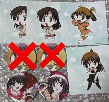 School Days 스쿨 데이즈 콜라보 카페 세트