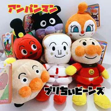 택 포함 새상품 호빵맨 쁘띠 비 6개 세트