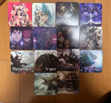 에오카페 랜덤 코스터 14장 세트