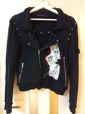 ALGONQUINS 맨투맨지 라이더 재킷