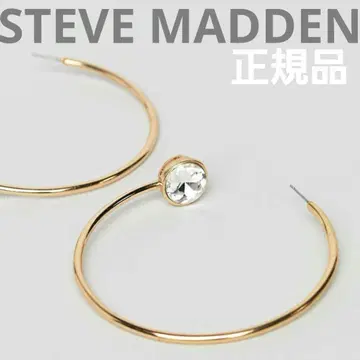 스티브 매든 크리스탈 스톤 후프 귀걸이 미국