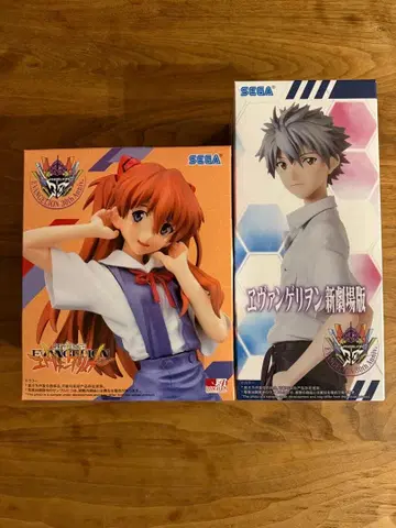 에반게리온 피규어 2체 세트