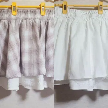 스커트 2장 세트