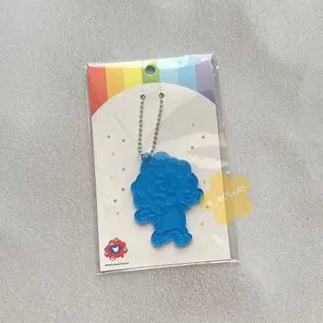 새상품 비닐 미개봉품 만박 미야쿠미야쿠 리플렉터 키링 파랑 블루