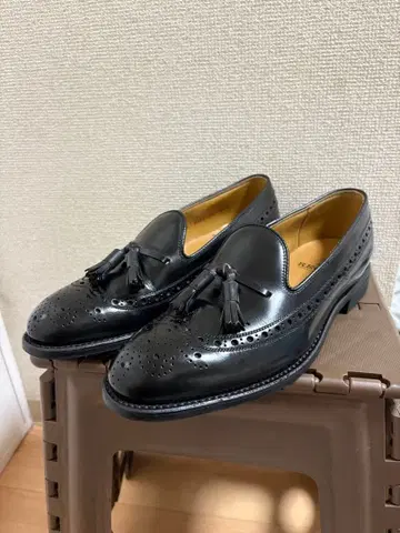 REGAL 태슬 로퍼 블랙 25EE