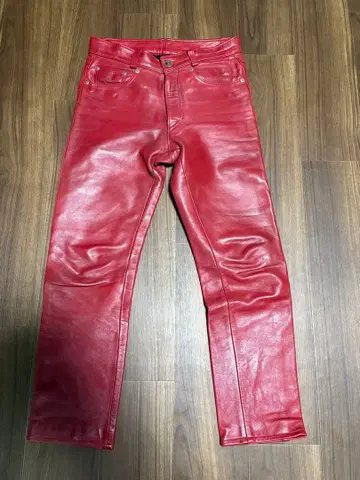 쇼트 반손 에어로 가죽 랭글리츠 가죽 할리데이비슨