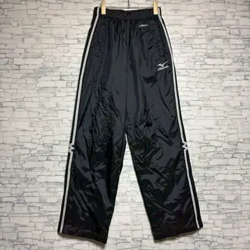 [ 미즈노 ] Mizuno 조거 팬츠 맨투맨 블랙 캐주얼 겨울 의류