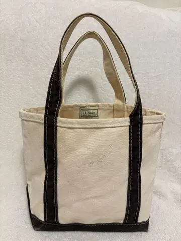 엘엘빈 보트앤토트 스몰 블랙 토트백 캔버스