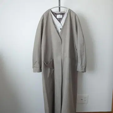 Cacco 울 3WAY 맥시 코트