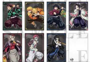 귀멸의 칼날 무한성 아카자 재래 엽서 세트