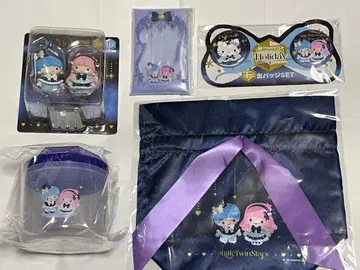 5세트 키티 키키라라 피규어 외 산리오 happy복권 제일복권