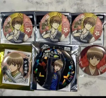 은혼 오키타 소고 캔뱃지 모음