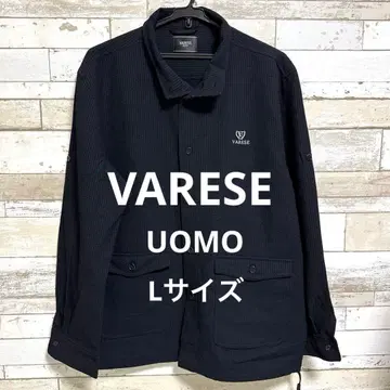 바레세 우오모 롤업 블루종 경량 다크 네이비 L 미사용