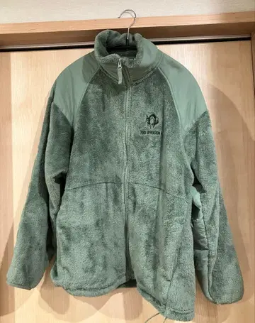 지유 플리스 자켓 메탈기어솔리드 그린 XS 고품질 지유