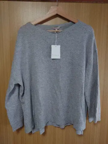 [ 새상품 ] DEMYLEE 캐시미어 니트 그레이 계열 S