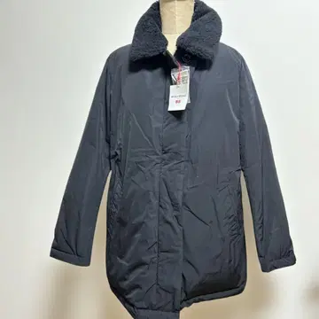 유니클로 다운 하프 코트 XL