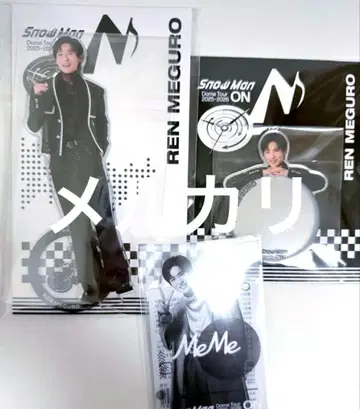 SnowMan Dome Tour 2025-2026 ON 메구로 렌 3세트