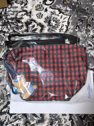 패밀리아 familiar 미니백 숄더백 빨간색 계열 패밀리아 새상품