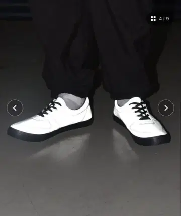 [ SHIPS any ] 리플렉터 레이스업 스니커즈 실버 비즈니스 캐주얼