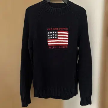 랄프 로렌 성조기 국기 니트 M
