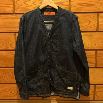 GOWEST 고웨스트 다크 데님 V넥 자켓 사이즈 L