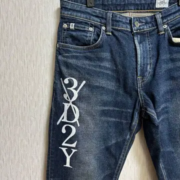 EDWIN과 원피스 콜라보 3DY2Y 프린트 루피 데님