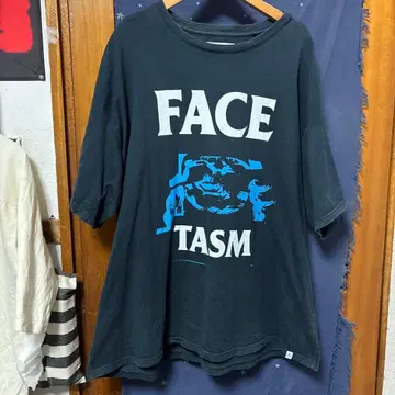 FACETASMCROSS FACE MUTATIONS 티셔츠 블랙