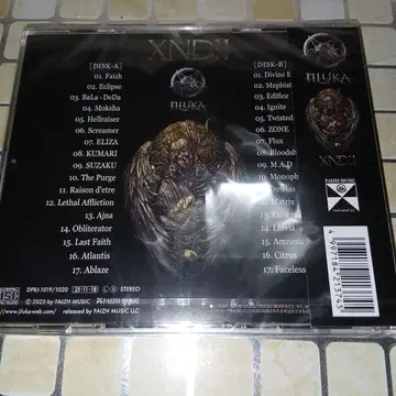 JILUKA 회장 한정 판매 베스트 앨범 XNDII